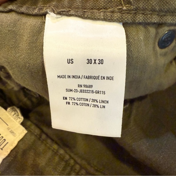 Men’s Todd Snyder Olive Slim Fit Jeans sz 30/30 - Picture 10 of 11